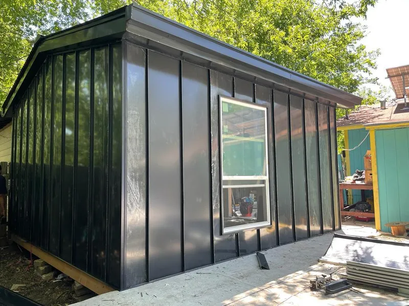 Black standing seam metal wall panels for Roof Inspection in Kendale Lakes